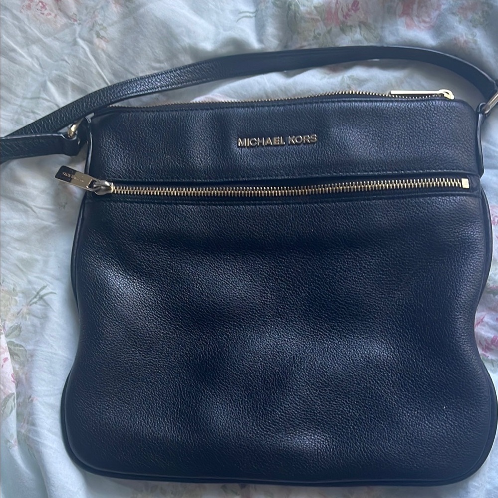 Michael Kors Black Leather Ladies  Bag